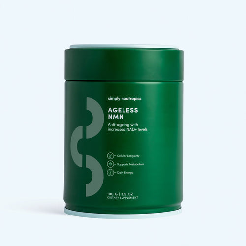 Simply Nootropics NMN Powder (3-Month Supply) NAD+ Booster